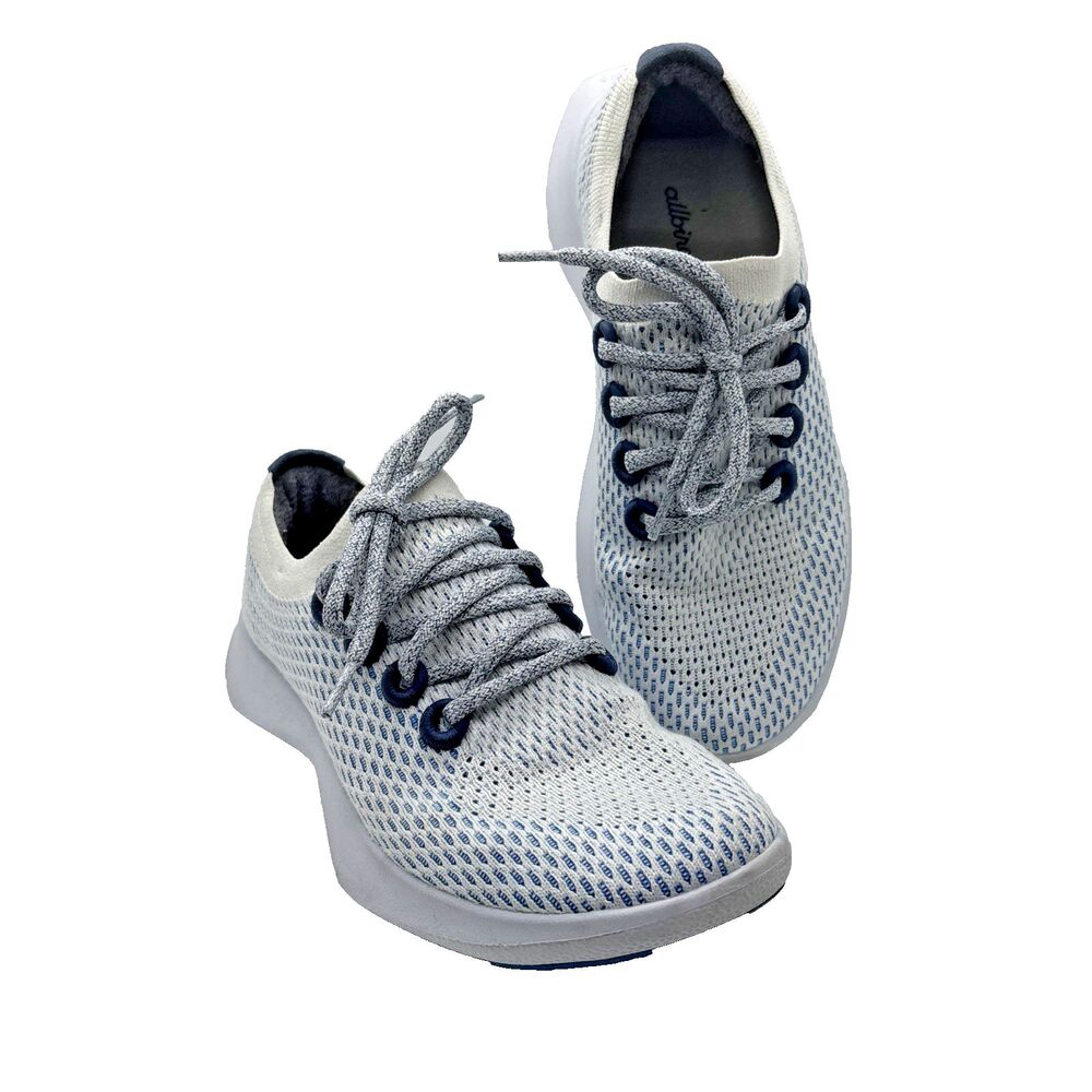 Allbirds Tree Dasher TD Women’s 8 Light Blue Knit Sneakers